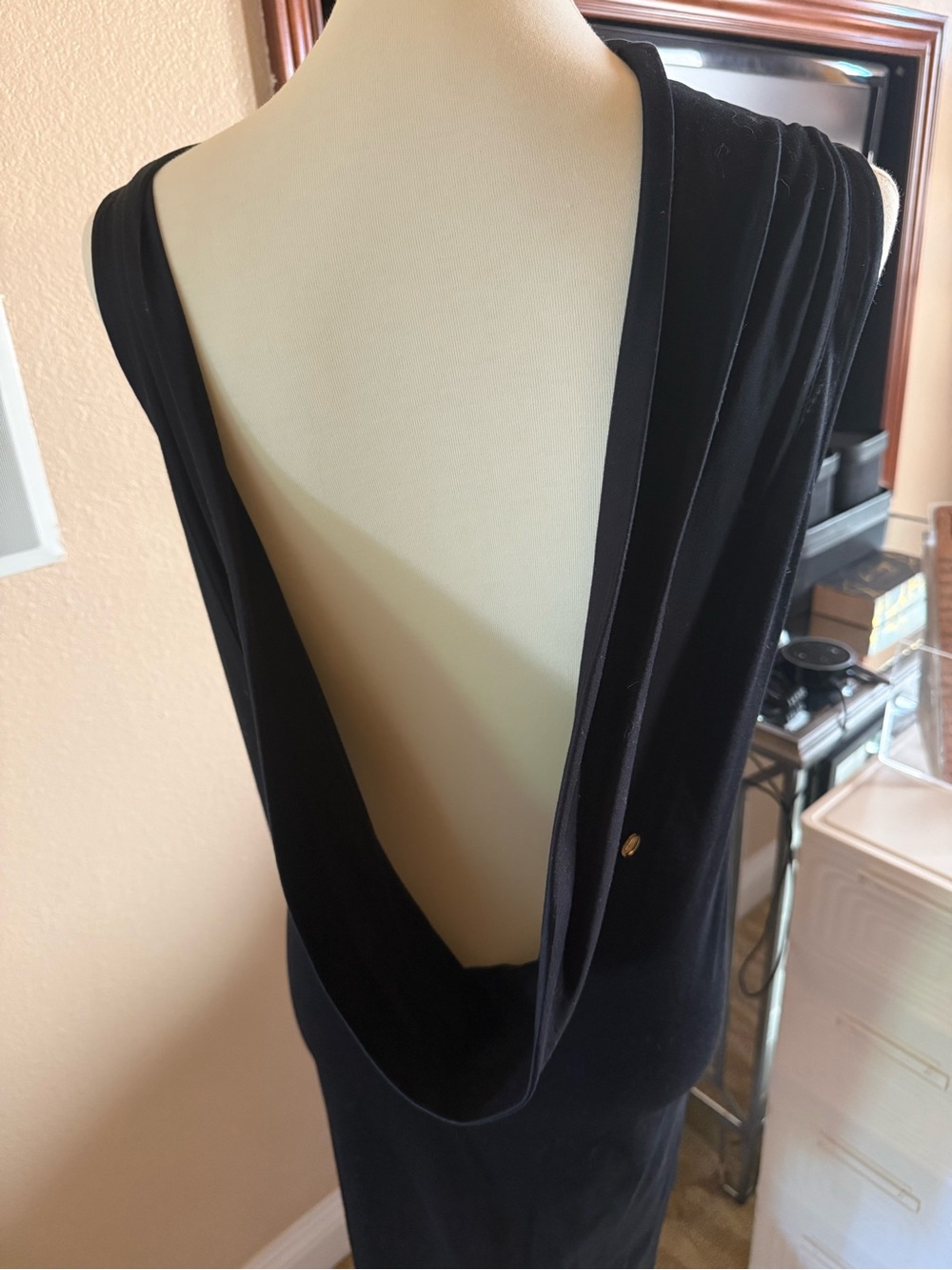 Elijah Backless Cowl Midi Dress-Rare - Picture 4 of 11